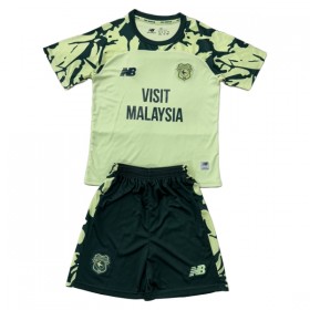 Camisola Cardiff City Criança Equipamento Alternativa 2025-26 Manga Curta