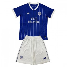 Camisola Cardiff City Criança Equipamento Principal 2025-26 Manga Curta