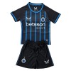 Camisola Club Brugge Criança Equipamento Principal 2025-26 Manga Curta