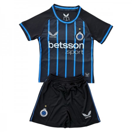 Camisola Club Brugge Criança Equipamento Principal 2025-26 Manga Curta