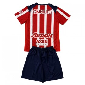Camisola Club Deportivo Guadalajara Criança Equipamento Principal 2025-26 Manga Curta