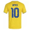 Camisola Colômbia James 10 Equipamento Principal Mundial de 2026 Manga Curta
