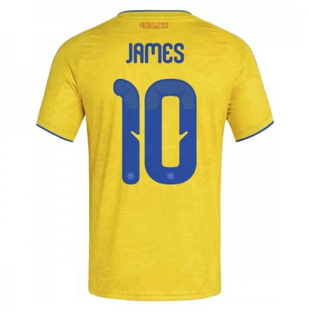 Camisola Colômbia James 10 Equipamento Principal Mundial de 2026 Manga Curta