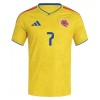 Camisola Colômbia Luis Diaz 7 Equipamento Principal Mundial de 2026 Manga Curta