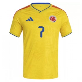 Camisola Colômbia Luis Diaz 7 Equipamento Principal Mundial de 2026 Manga Curta