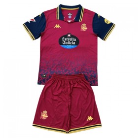 Camisola Deportivo de La Coruna Criança Equipamento Alternativa 2025-26 Manga Curta