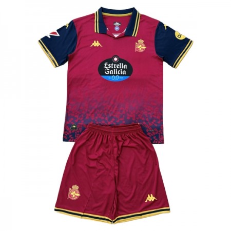 Camisola Deportivo de La Coruna Criança Equipamento Alternativa 2025-26 Manga Curta Camisola Deportivo de La Coruna Criança Equipamento Alternativa 2025-26 Manga Curta