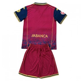 Camisola Deportivo de La Coruna Criança Equipamento Alternativa 2025-26 Manga Curta