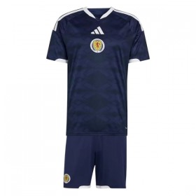 Camisola Escócia Criança Equipamento Principal Mundial de 2026 Manga Curta