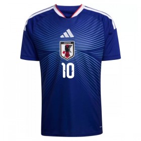Camisola Japão Kubo 10 Equipamento Principal Mundial de 2026 Manga Curta