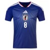 Camisola Japão Minamino 8 Equipamento Principal Mundial de 2026 Manga Curta