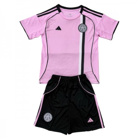 Camisola Leicester City Criança Equipamento 3ª 2025-26 Manga Curta