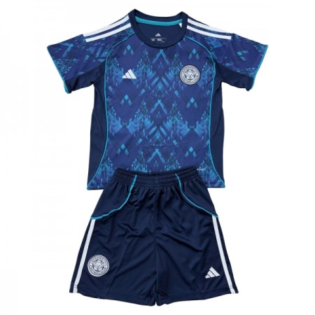 Camisola Leicester City Criança Equipamento Alternativa 2025-26 Manga Curta