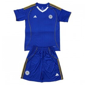 Camisola Leicester City Criança Equipamento Principal 2025-26 Manga Curta