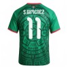 Camisola México S.Gimenez 11 Equipamento Principal Mundial de 2026 Manga Curta