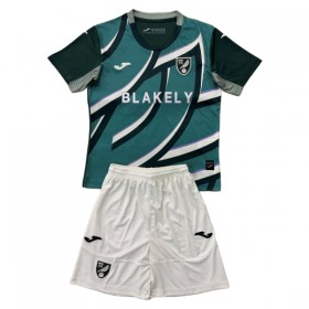 Camisola Norwich City Criança Equipamento Alternativa 2025-26 Manga Curta