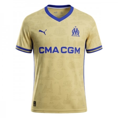 Camisola Olympique de Marseille Equipamento Quarto 2025-26 Manga Curta