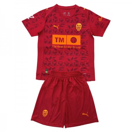 Camisola Valencia CF Criança Equipamento Alternativa 2025-26 Manga Curta