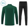 AC Milan Criança Sweat de Treino 2025-26 Quarter-Zip Verde