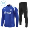 Chelsea Criança Sweat de Treino 2025-26 Quarter-Zip Azul