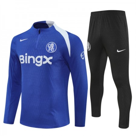 Chelsea Sweat de Treino 2025-26 Quarter-Zip Azul