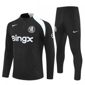 Chelsea Sweat de Treino 2025-26 Quarter-Zip Preta