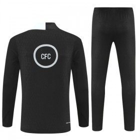 Chelsea Sweat de Treino 2025-26 Quarter-Zip Preta