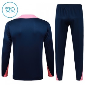 FC Barcelona Criança Sweat de Treino 2025-26 Quarter-Zip Azul
