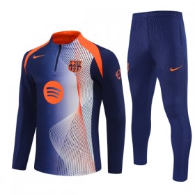 FC Barcelona Sweat de Treino 2025-26 Quarter-Zip Azul