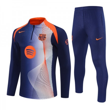 FC Barcelona Sweat de Treino 2025-26 Quarter-Zip Azul