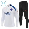 Paris Saint-Germain Criança Sweat de Treino 2025-26 Quarter-Zip Branca