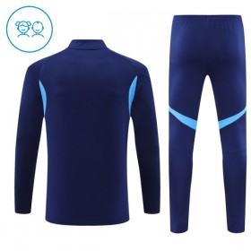 Real Madrid Criança Sweat de Treino 2025-26 Quarter-Zip Marinha