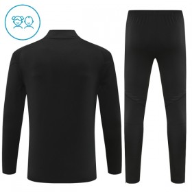 Real Madrid Criança Sweat de Treino 2025-26 Quarter-Zip Preta