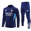 Real Madrid Sweat de Treino 2025-26 Quarter-Zip Marinha
