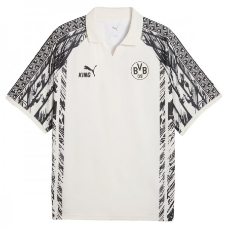 Camisola Borussia Dortmund Lifestyle Retro 2026-27 Manga Curta