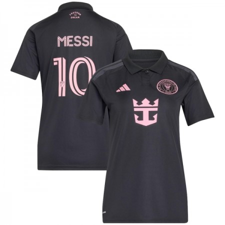 Camisola Inter Miami CF Messi 10 Mulher Equipamento Alternativa 2026 Manga Curta