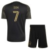 Camisola Los Angeles FC Son 7 Criança Equipamento Principal 2026 Manga Curta