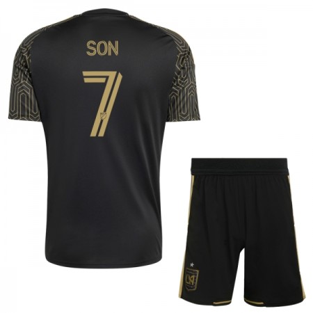 Camisola Los Angeles FC Son 7 Criança Equipamento Principal 2026 Manga Curta