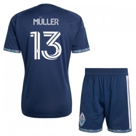Camisola Vancouver Whitecaps Muller 13 Criança Equipamento Alternativa 2026 Manga Curta