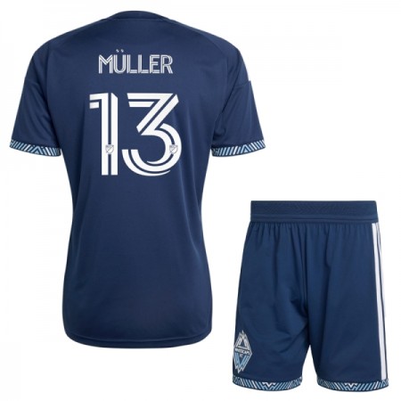 Camisola Vancouver Whitecaps Muller 13 Criança Equipamento Alternativa 2026 Manga Curta