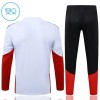 Alemanha Criança Sweat de Treino 2026-27 Quarter-Zip Branca