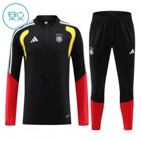 Alemanha Criança Sweat de Treino 2026-27 Quarter-Zip Preta