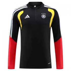 Alemanha Sweat de Treino 2026-27 Quarter-Zip Preta