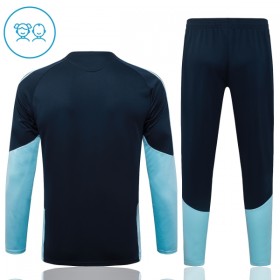 Argentina Criança Sweat de Treino 2026-27 Quarter-Zip Marinha