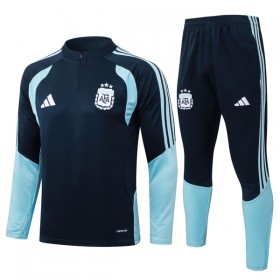 Argentina Sweat de Treino 2026-27 Quarter-Zip Marinha