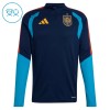 Espanha Criança Sweat de Treino 2026-27 Quarter-Zip Marinha