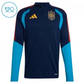 Espanha Criança Sweat de Treino 2026-27 Quarter-Zip Marinha