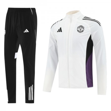 Manchester United Casaco de Treino Conjunto 2025-26 Branca
