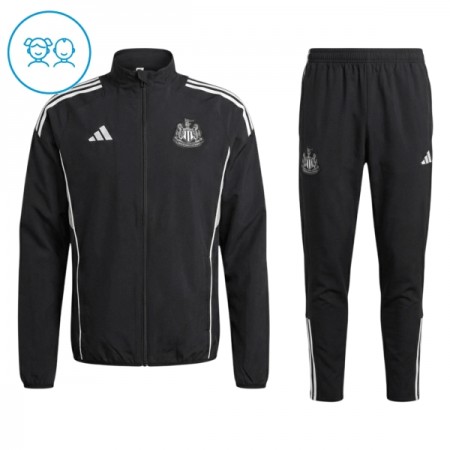 Newcastle United Criança Casaco de Treino Conjunto 2025-26 Preta