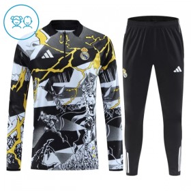 Real Madrid Marvel Criança Sweat de Treino 2026-27 Quarter-Zip Preta